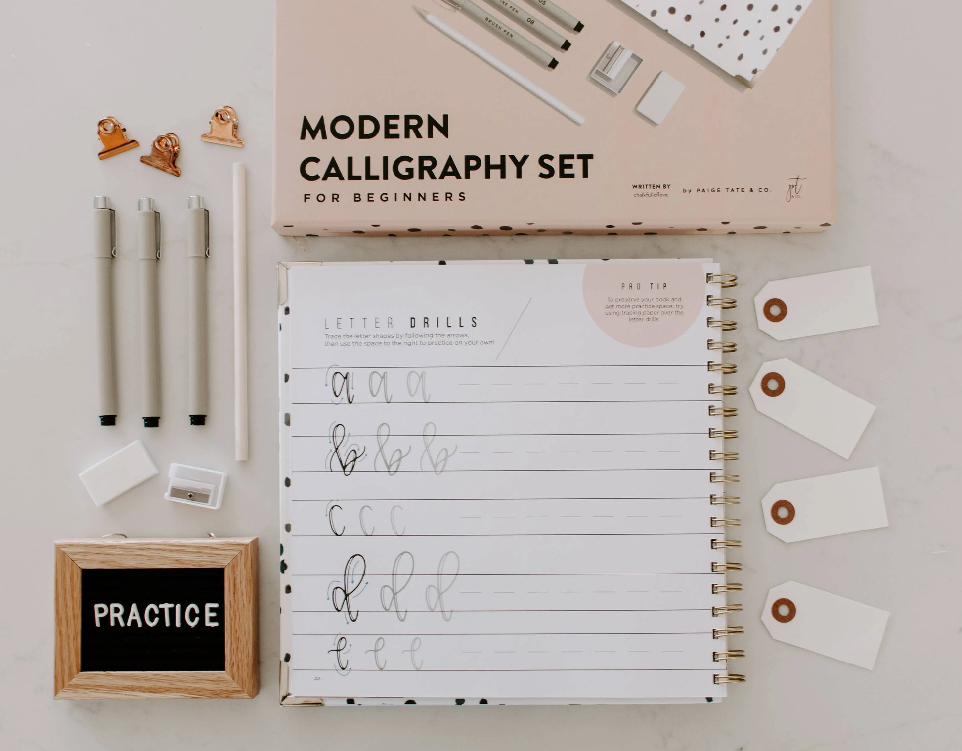 Modern Calligraphy Set for Beginners The Rooted Soul Wellness Co.