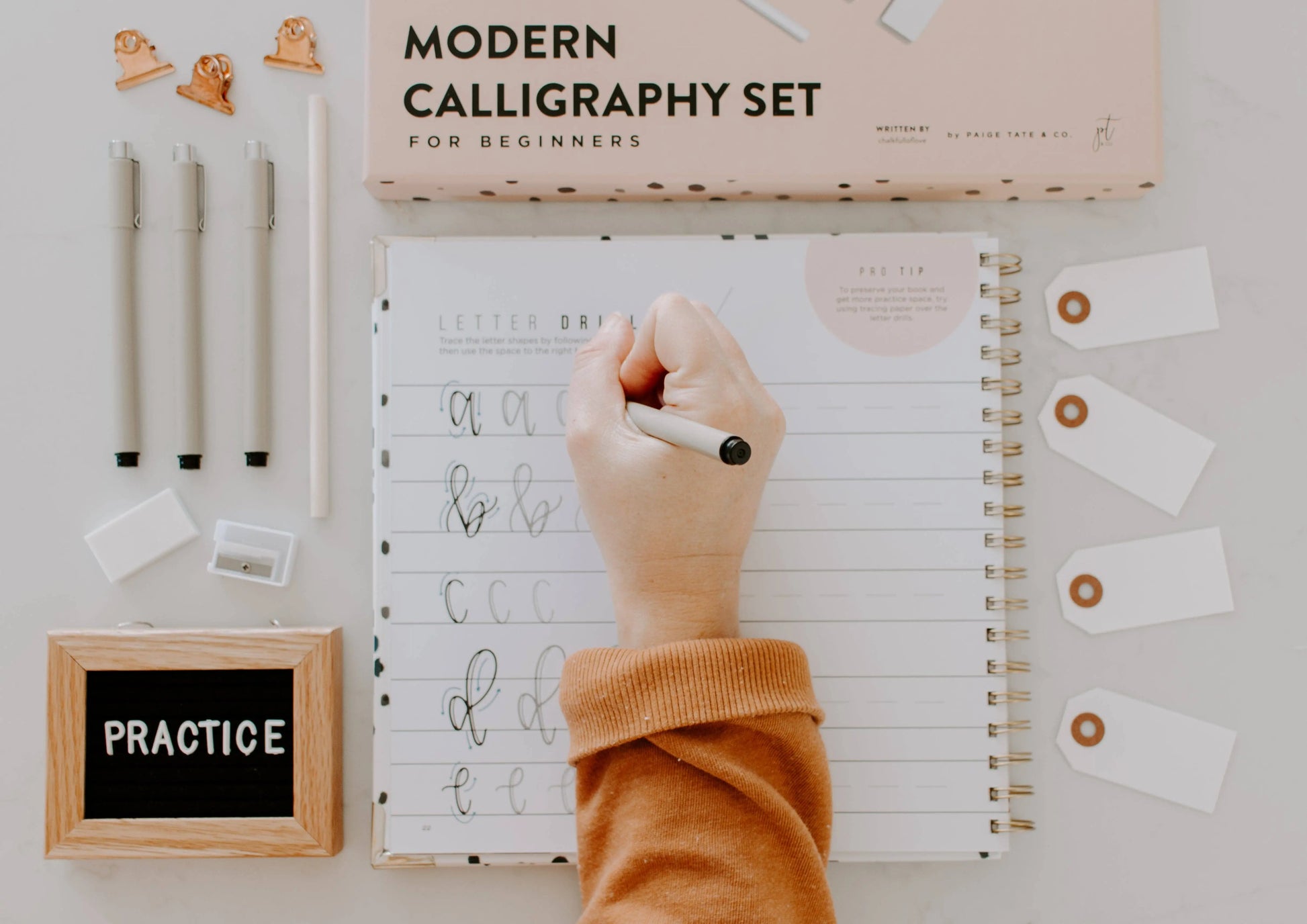 Modern Calligraphy Set for Beginners The Rooted Soul Wellness Co.