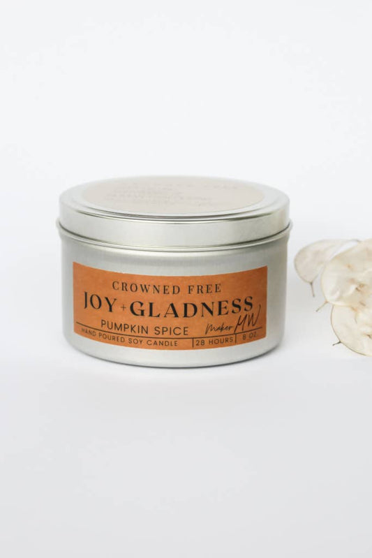 Joy + Gladness Candle - 8oz - Made by Survivors