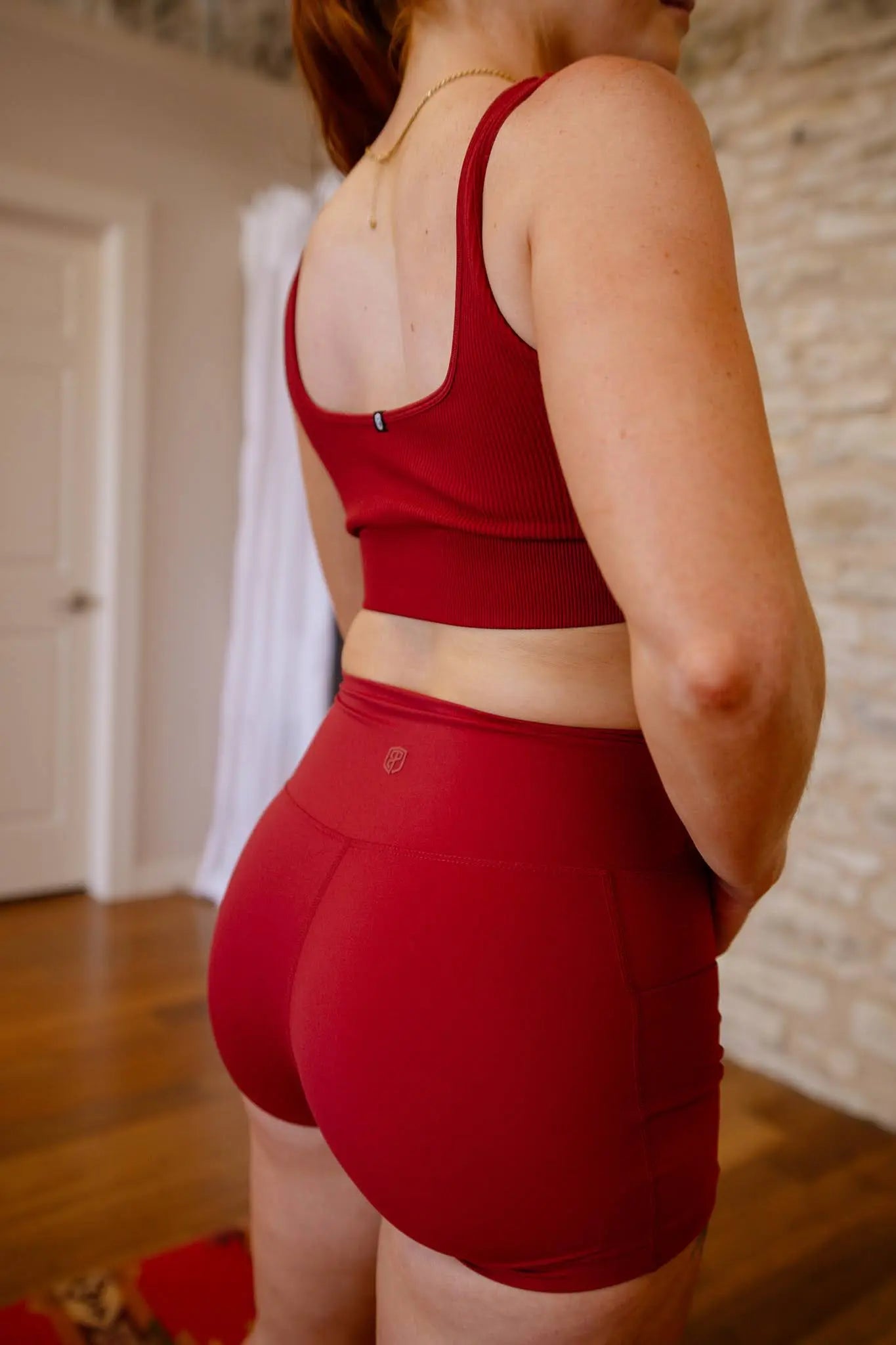 Studio Sports Bra (Rhubarb) The Rooted Soul Wellness Co.