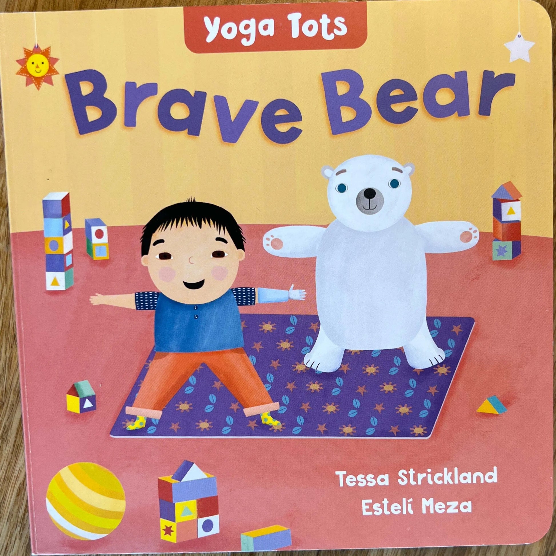 Yoga Tots Book Brave Bear The Rooted Soul Wellness Co.