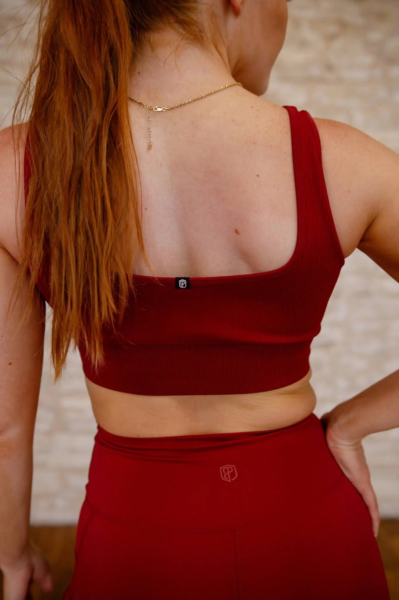 Studio Sports Bra (Rhubarb) The Rooted Soul Wellness Co.