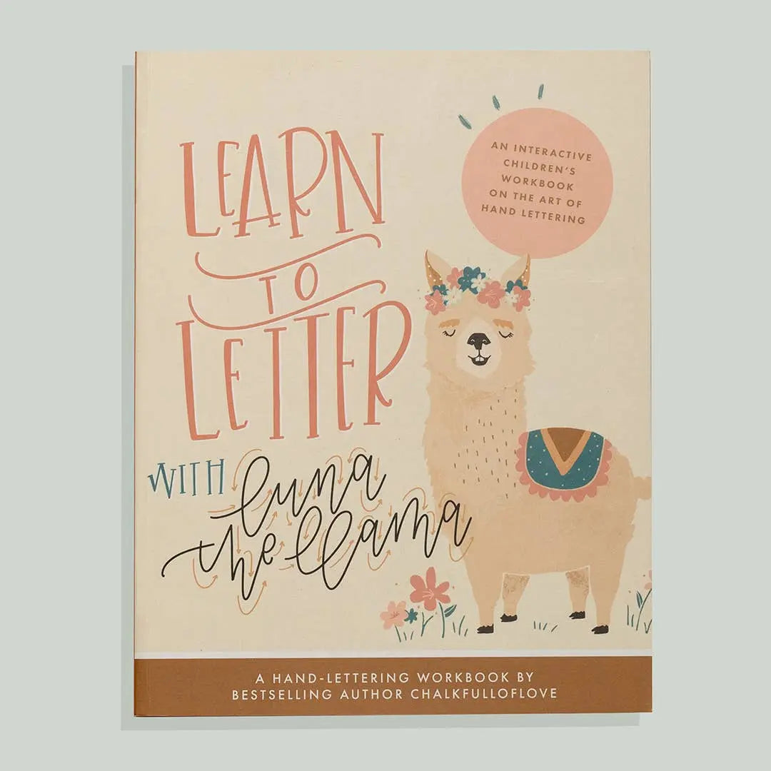 Learn to Letter with Luna the Llama The Rooted Soul Wellness Co.