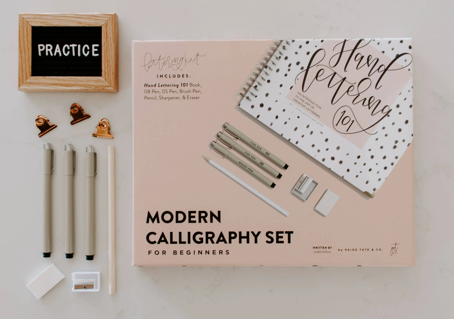 Modern Calligraphy Set for Beginners The Rooted Soul Wellness Co.