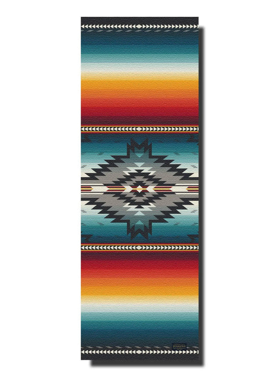 Yeti Yoga - Ascend Yoga Mat Pendleton Saltillo Sunset Mat Yune Yoga