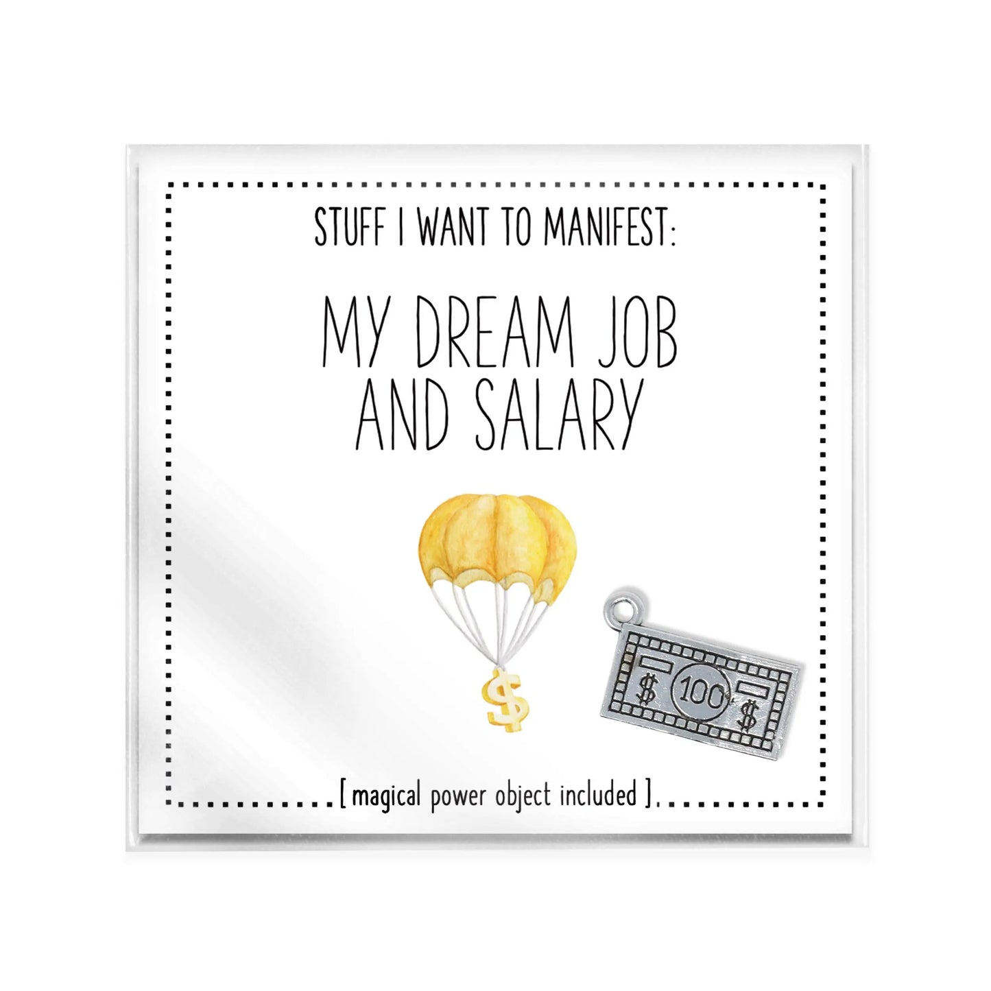 Stuff I Want To Manifest: My Dream Job and Salary warm human