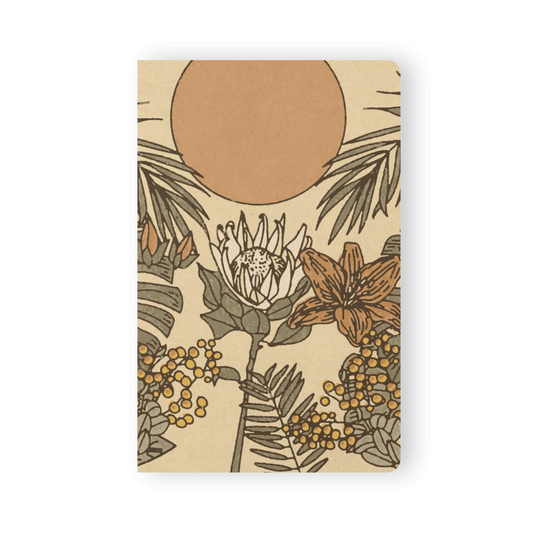 Denik - Summer Moon Kraft Layflat Notebook